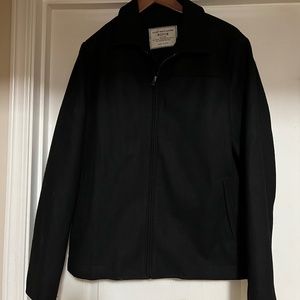 Mens Medium Wool Bomber Jacket